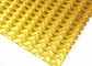 PVDF الانتهاء من الذهب اللون الألومنيوم توسيع شبكة الجدار الكسوة 1200MMX3000MM