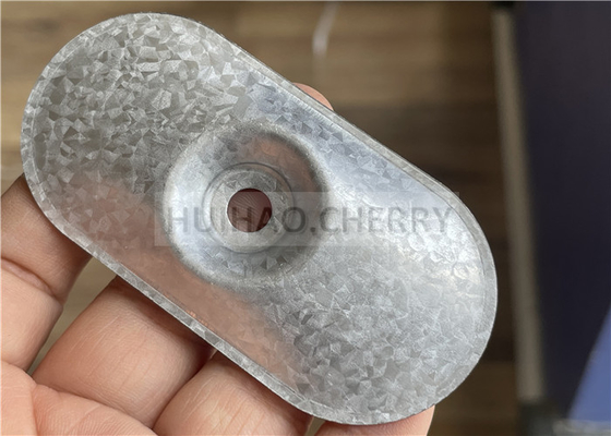 لوح إجهاد عزل فولاذي من الجلفالوم 82x40 مم لأغشية السقف