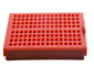 300 × 500 مم شاشة مطاطية شبكة تعدين أسود أحمر للاهتزاز المعدني