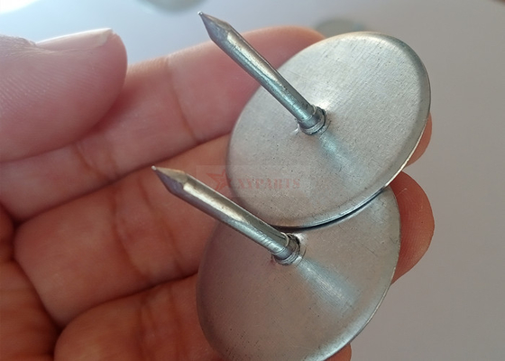 1-1/2 "أحزمة عازلة الصلب المغطى بالنحاس CD Stud لحام للعمل في بطانة القناة