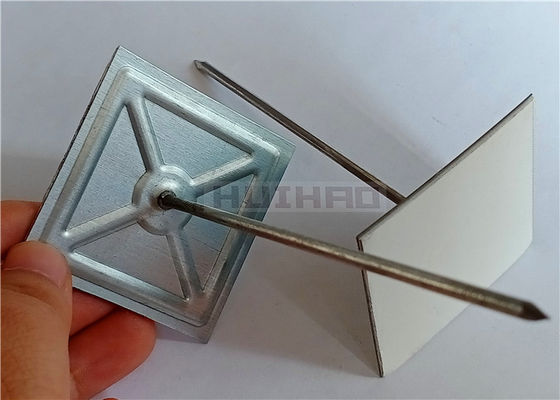 الصوف الصخري تثبيت الدبوس العازلة الذاتية الملصقة الألومنيوم 2-1/2 "لنظام HVAC