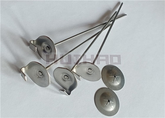3x30mm الحلقات القابضة من الفولاذ المقاوم للصدأ النوع المطاوئ المستخدمة للحرارة العازلة ملحقات بطانية