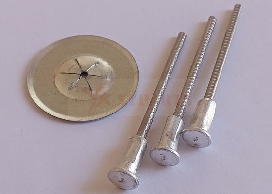 طول قابل للتخصيص Bi Metallic Stud Welding Pins المستخدمة مع مكثف التفريغ محرك لحام لمعالجة الحواجز