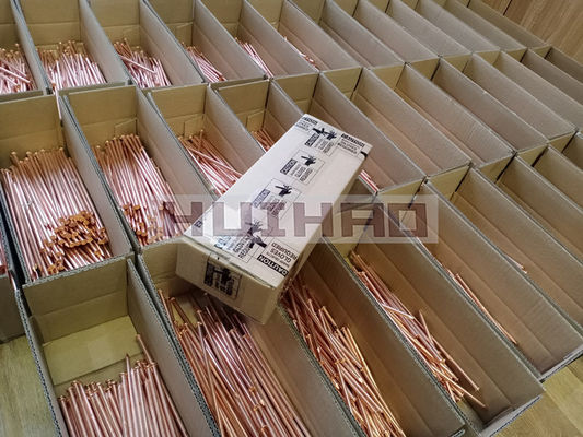 5x160 ملم دبابيس لحام أقراص مدمجة (CD) فولاذ مطلي بالنحاس تستخدم لتثبيت مادة العزل على السطح الفولاذي