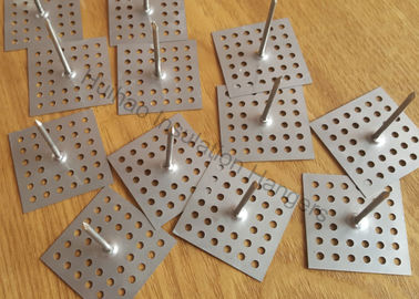الفولاذ المنفثق القاعدة العازلة الدبوس الثابتة العزل سطح خشن 12Ga قطر 63.5mm