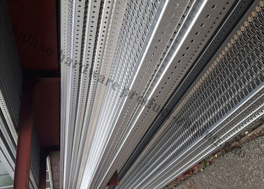 6M قناة الصلب السلامة قبضة تبختر صريف ، الألومنيوم لوح صريف للمنصات