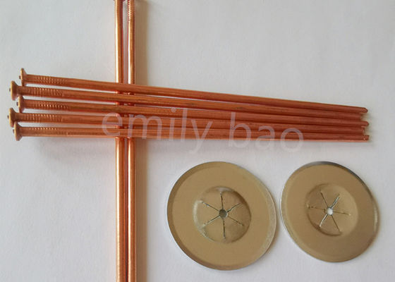 CD Weld Stud-3mm المعطيات المعزولة بالنحاس مع النهاية المسطحة