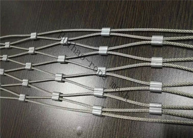 شبكة الحبل المرنة من الفولاذ المقاوم للصدأ للحفاظ على السلامة