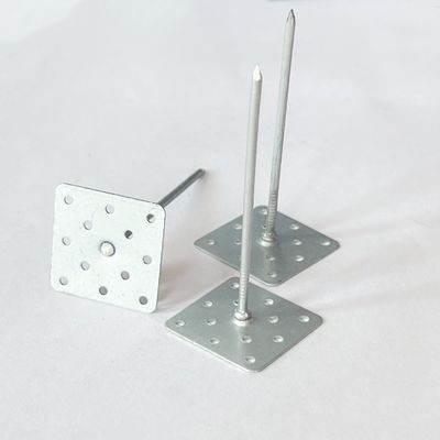 1.6x24x24mm ألومنيوم المنفثات العازلة الدبوس اللاصق الذاتي المستخدمة للجدران العازلة الخارجية