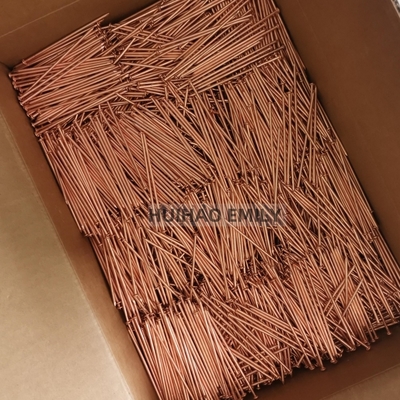 مسامير لحام المكثف التفريغي (CD) من الفولاذ الطري مع طلاء نحاسي أو زنك