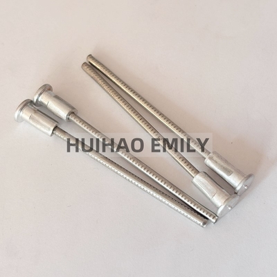3mmx65mm عزل بناء السفن الدبوسات اللاصقة ثنائية المعادن مع قاعدة الألومنيوم