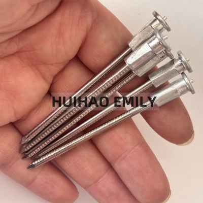 3mmx65mm عزل بناء السفن الدبوسات اللاصقة ثنائية المعادن مع قاعدة الألومنيوم