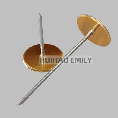 دبابيس لحام بغطاء من الفولاذ المجلفن مع آلة لحام بتفريغ المكثف