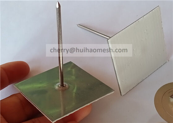 مسامير تثبيت وعوازل من الفولاذ المجلفن لتثبيت ألواح العزل على الجدران والأسقف والأرضيات