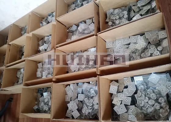 2-1 / 2 "شماعات عازلة للقاعدة مثقبة لتثبيت مواد العزل الصوتي