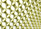 الديكور الملون سقف سلسلة ربط المعادن شبكة القماش مع نمذجة متعددة
