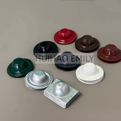 غالفالويم الفولاذ 35mm سقف المسمار غطاء الغطاء في المموجات المضادة للماء سقف المسمار