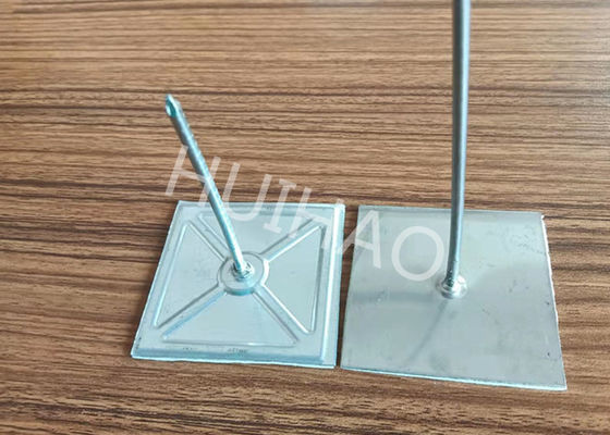 الفولاذ المنفثق القاعدة العازلة الدبوس الثابتة العزل سطح خشن 12Ga قطر 63.5mm