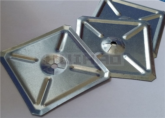 60x60mm غسالة مربعة ذاتية القفل تستخدم لربط دبابيس اللحام العازلة
