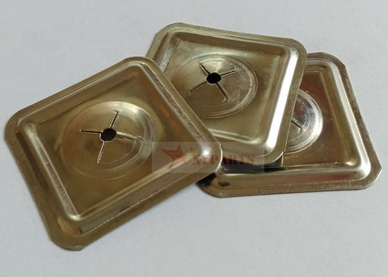 38mm المعادن الذاتي قفل غسالات نوع مربع لدبابيس العزل