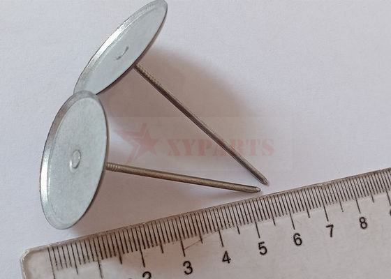 M1.8x50 الحديد المغلف قنوات الهواء العازلة الدبوس العازلة التثبيت إلى سطح الصلب