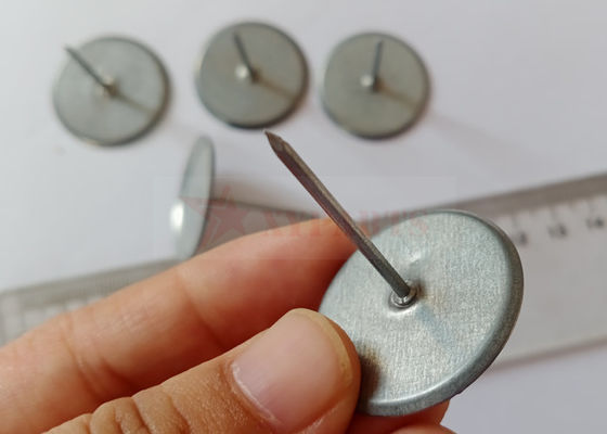 الفولاذ المغلف M1.8x30mm الدبابيس الغلافية للأنابيب HVAC العزل