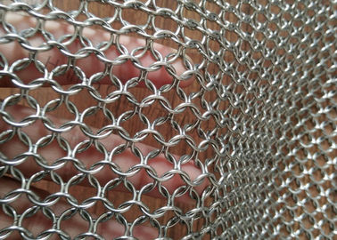 ايسي 304 316 شبكة معدنية الأقمشة 1.2MM سلك 10MM لالمقسم الفضاء / شاشة الشمس