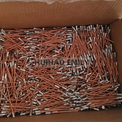 3mmx65mm عزل بناء السفن الدبوسات اللاصقة ثنائية المعادن مع قاعدة الألومنيوم