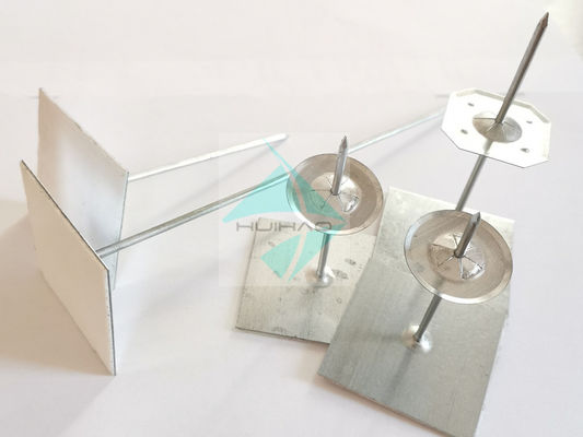 مزدوج الوجه الشريط الذاتي لاصق العزل دبابيس 12Ga ضياء مع كليب إصلاح الصوف الزجاجي