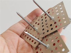 HUIHAO CUSTOM معلقات العزل المثقوبة مع الغسالة ذاتية القفل المستخدمة لعزل قنوات HVAC