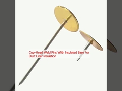 الدبابيس الحامدة ذات الرأس الكوبية مع قاعدة معزولة لعزل غطاء القناة