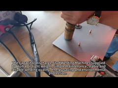 آلة لحام مسامير المكثف التفريغ M3-M12 أو M3-M16