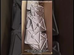 غسالات عزل مربعة مقاس 2-1/2 بوصة ذاتية القفل تستخدم لتثبيت دبابيس العزل