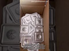 غسالة مربعة ذاتية القفل مقاس 38 مم مثبتة على العديد من أنواع مثبتات العزل لتثبيت العزل